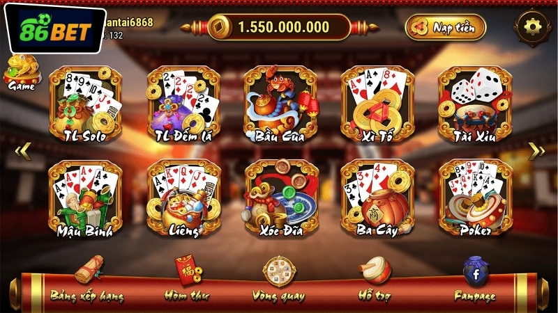 Mẹo chơi hiệu quả tại sòng bài trực tuyến 86BET